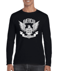 American CEO Patriotic Eagle Men's Long Sleeve Shirt - ClickCrate American CEO Patriotic Eagle Men's Long Sleeve Shirt