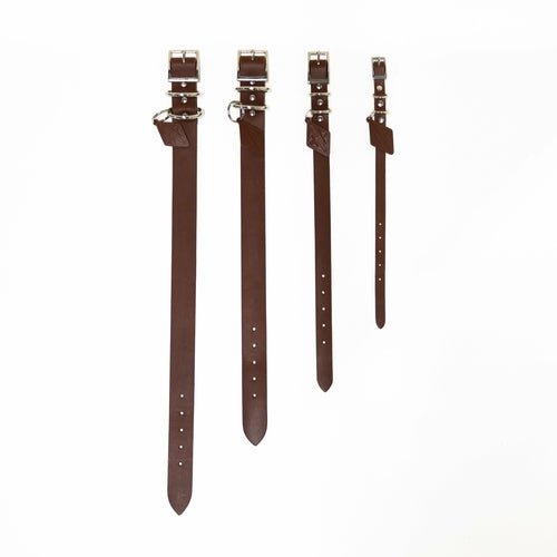 Leather Dog Collar - Classic - ClickCrate Leather Dog Collar - Classic