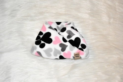 Paws and Kisses - Dog Scarf - ClickCrate Paws and Kisses - Dog Scarf