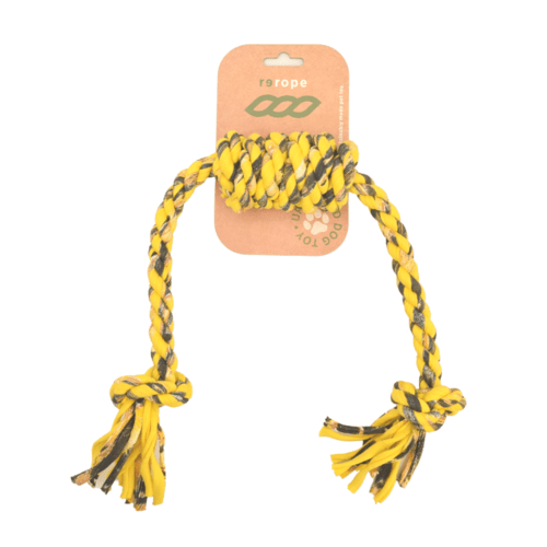 Rerope Barreled Upcycled Fabric Rope Dog Toys - ClickCrate Rerope Barreled Upcycled Fabric Rope Dog Toys