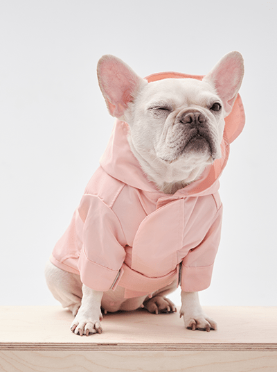 Tribeca adjustable velcro raincoat - Light Pink - ClickCrate Tribeca adjustable velcro raincoat - Light Pink