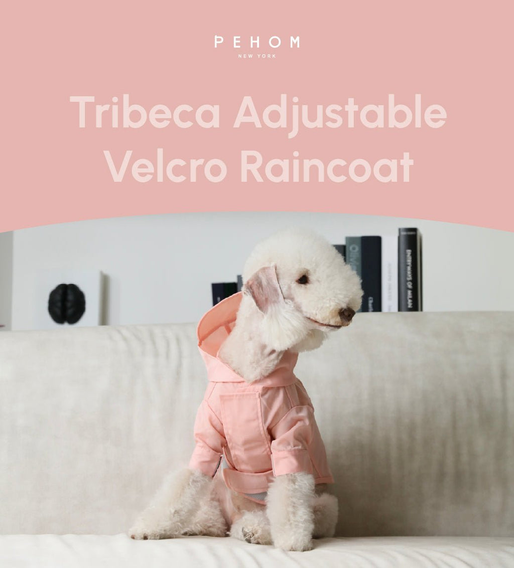 Tribeca adjustable velcro raincoat - Light Pink - ClickCrate Tribeca adjustable velcro raincoat - Light Pink