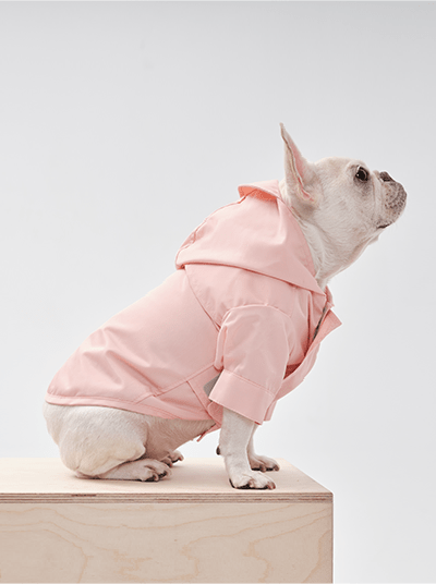 Tribeca adjustable velcro raincoat - Light Pink - ClickCrate Tribeca adjustable velcro raincoat - Light Pink